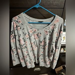 Floral sweater